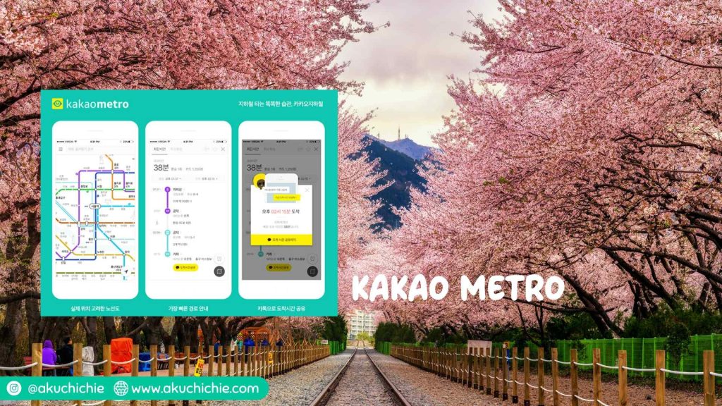Kakao Metro wajib jadi aplikasi yang diunduh untuk menggunakan moda transportasi di korea selatan