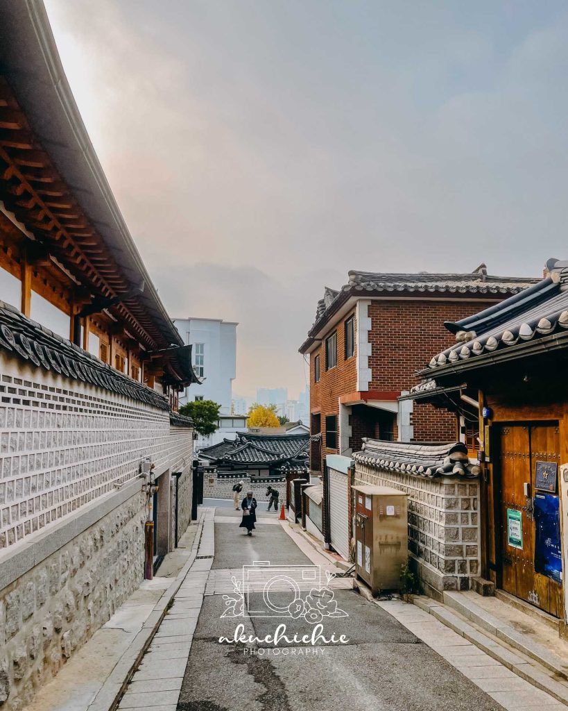 jalanan sempit bukchon hanok village