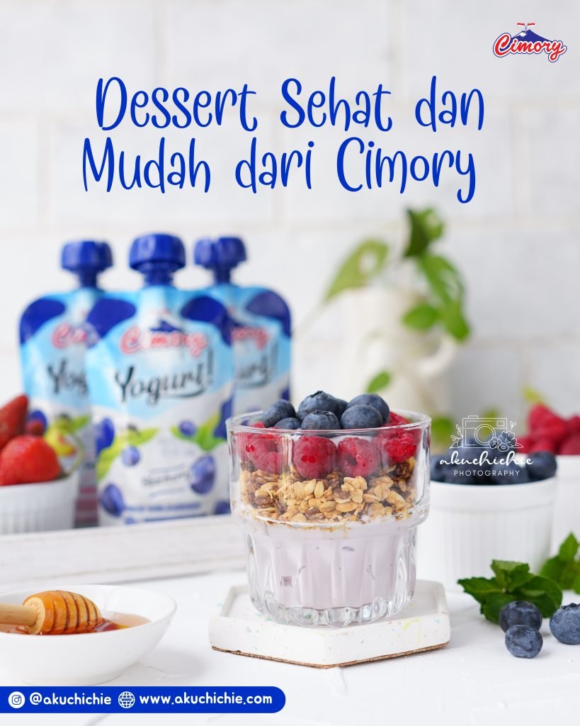 Dessert sehat dan mudah dari Cimory Yogurt Squeeze