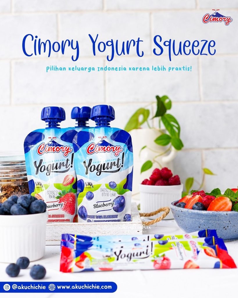 Cimory Yogurt Squeeze lebih mudah dan praktis untuk dikonsumsi