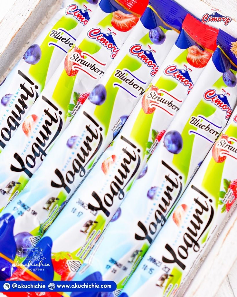 Cimory Yogurt Squeeze dengan ukuran 40 gram