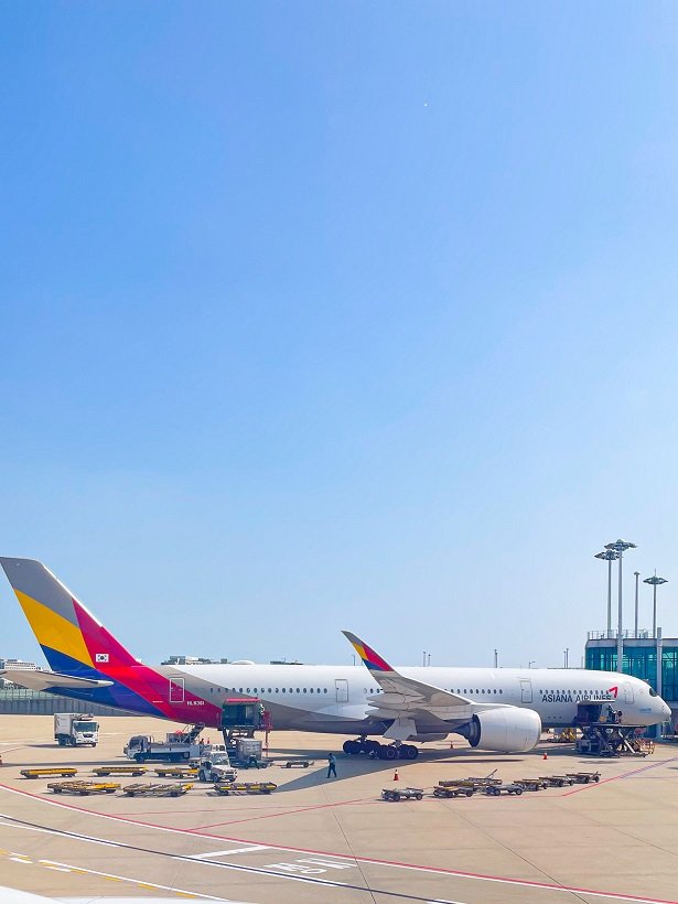 pengalaman naik asiana airlines ke korea