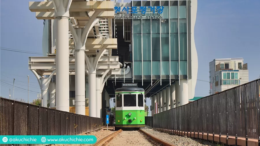 Beach Train di Haeunde 