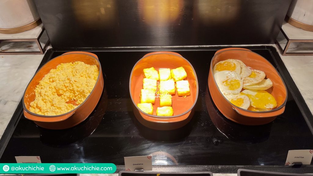 Menu sarapan di St Regis Jakarta