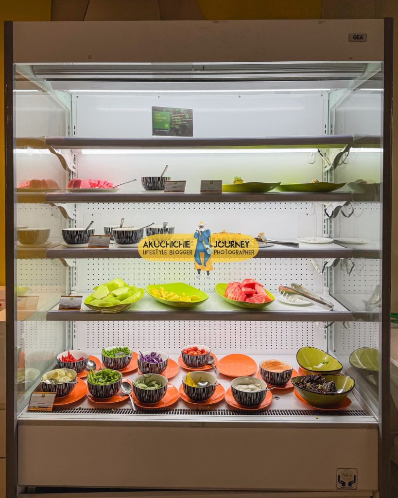 Menu sarapan di Ibis Styles Bogor Raya