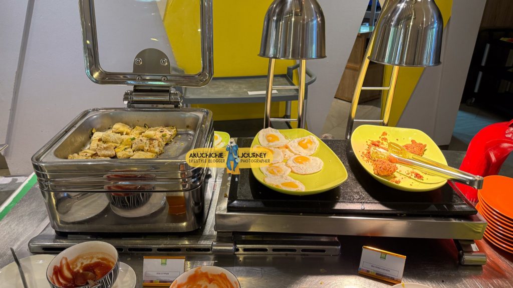Menu sarapan di Ibis Styles Bogor Raya