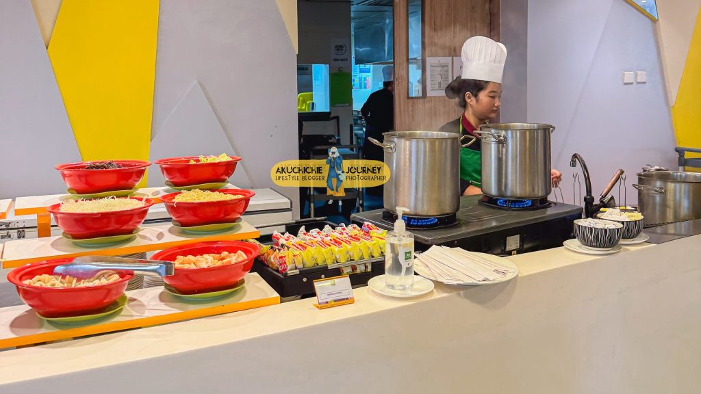 Menu sarapan di Ibis Styles Bogor Raya