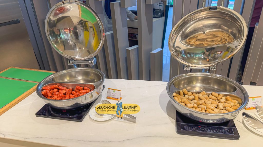 Menu sarapan di Ibis Styles Bogor Raya