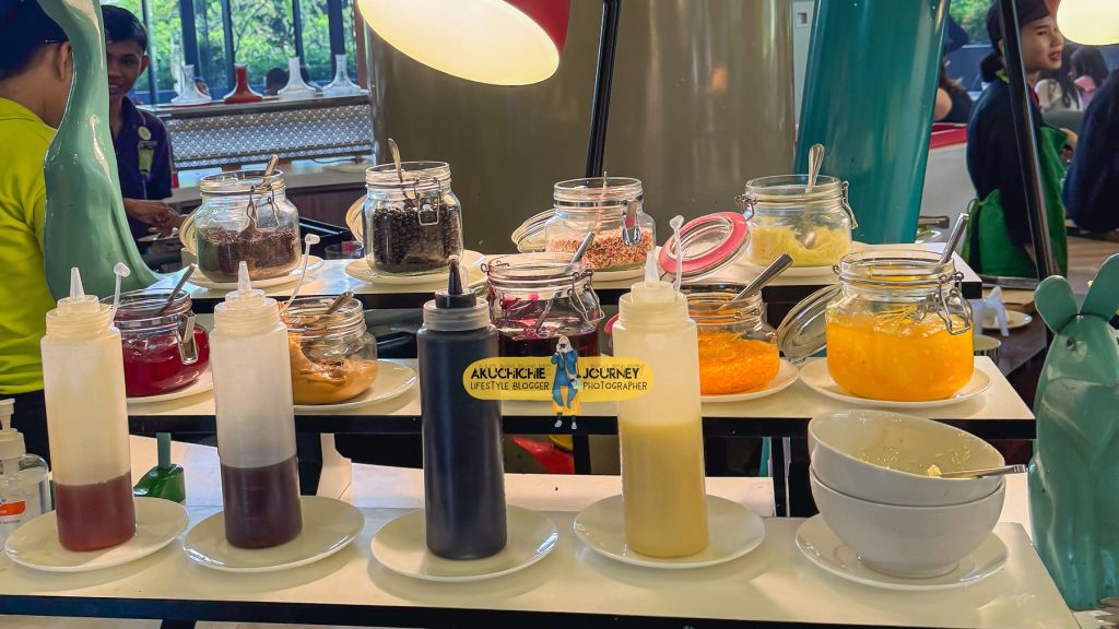 Menu sarapan di Ibis Styles Bogor Raya