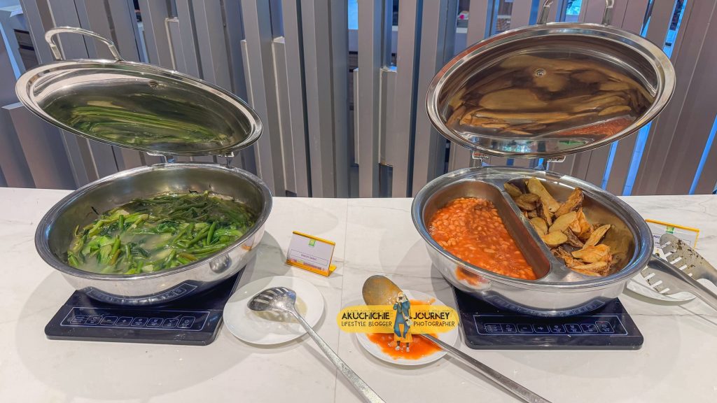 Menu sarapan di Ibis Styles Bogor Raya