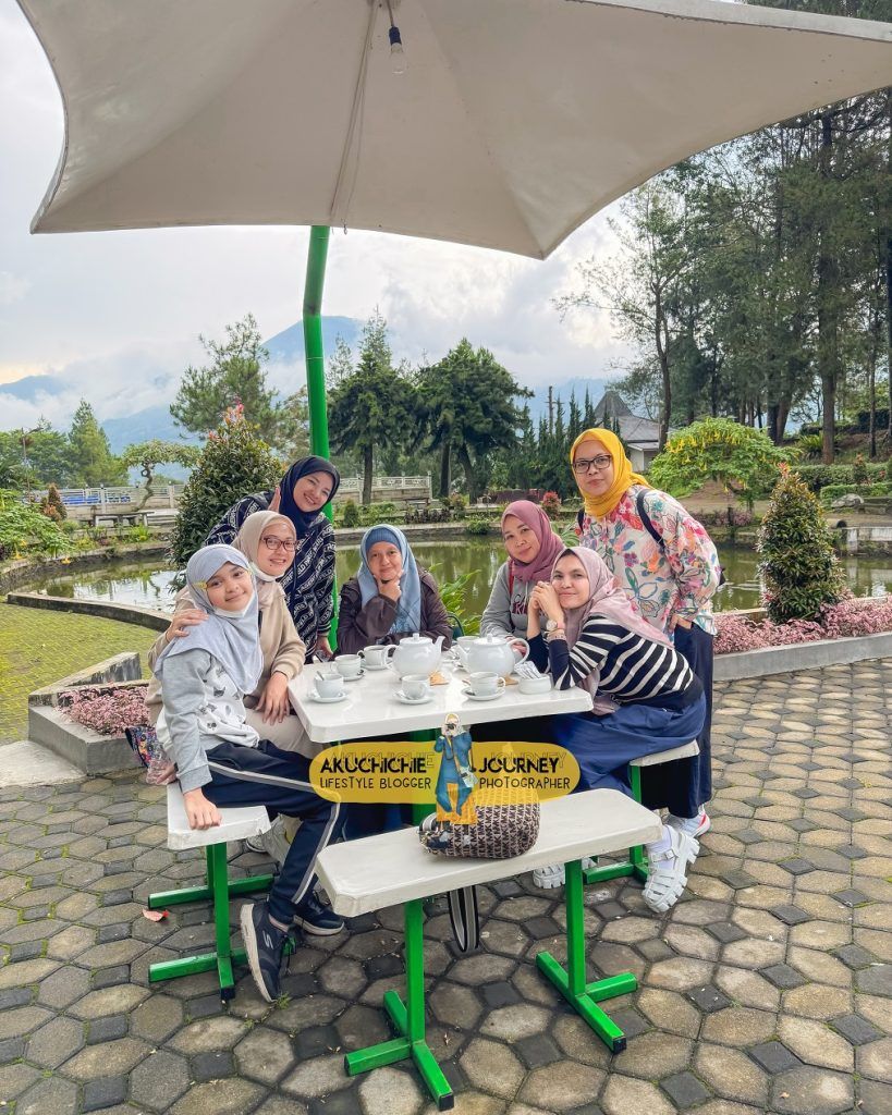 Kebun teh Tambi di Wonosobo