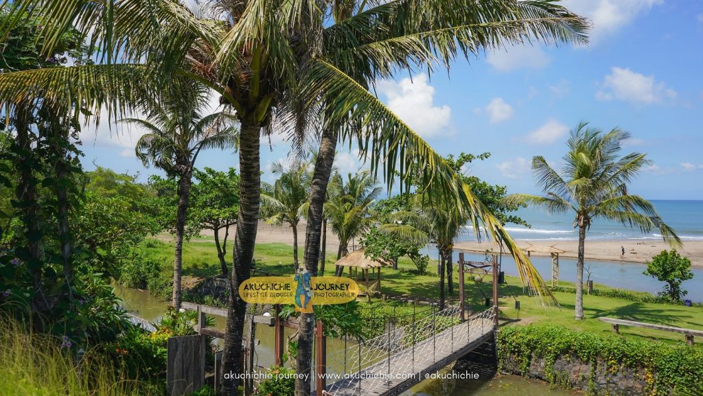 pemandangan dari Swarga Suites Bali Berawa