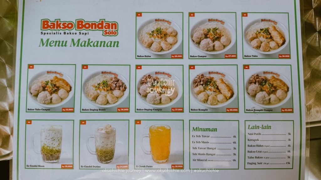 bakso bondan solo melawai