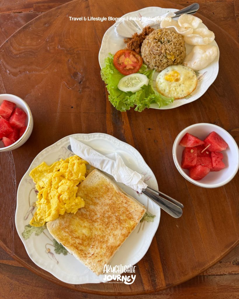 Menu Sarapan di Agung Guest House Yogyakarta
