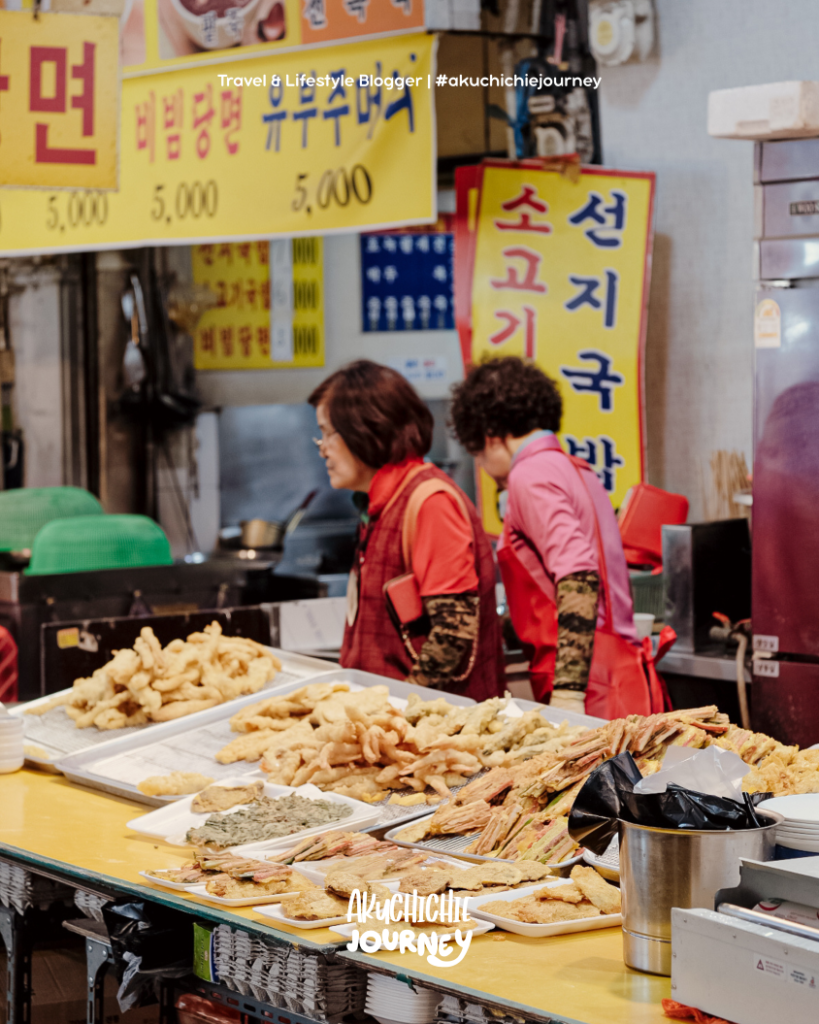 traditional market at Busan